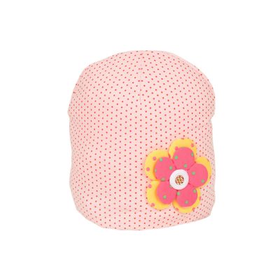 Tiekart kids pink floral cap