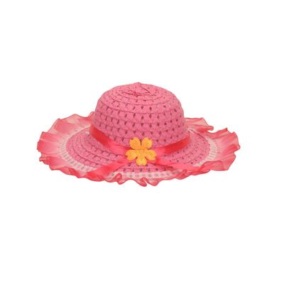 Tiekart kids pink hat