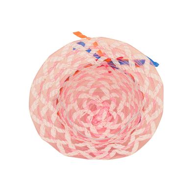 Tiekart kids pink floral hat