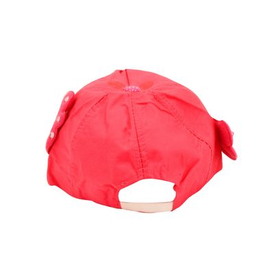 Tiekart kids pink  cotton & velvet cap