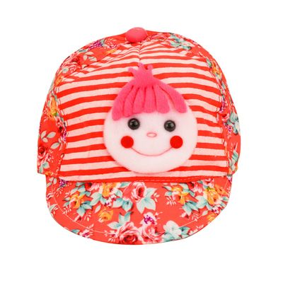 Tiekart kids red floral cap