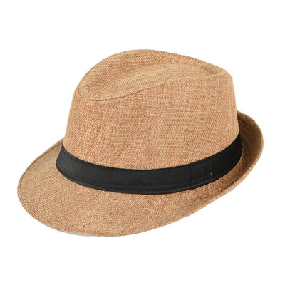 Tiekart kids brown plain solids  hat