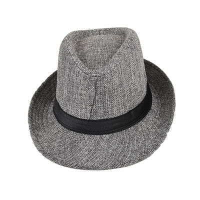 Tiekart kids grey plain solids  hat