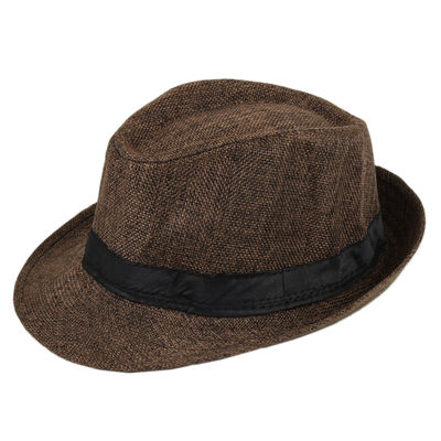 Tiekart kids brown plain solids  hat