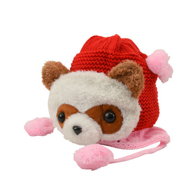 Tiekart kids pink woollen cap