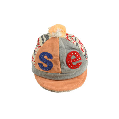 Smart Grey Designer Winter Warm Woolen cap for Kids