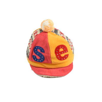 Smart Yellow Designer Winter Warm Woolen cap for Kids