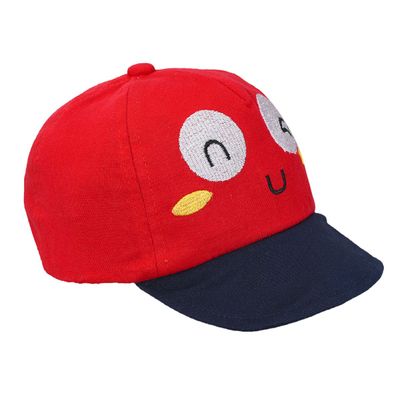 Kids Cap Red & Navy Blue - Just so cute