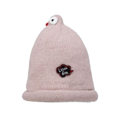 Pink Warm baby cap for winters - Just so cute