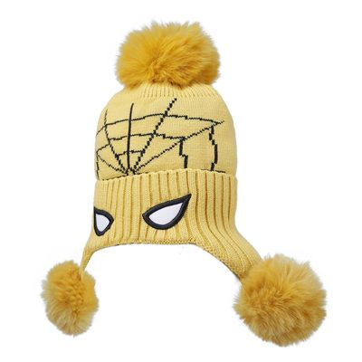 Yellow Warm baby cap for winters - Just so cute