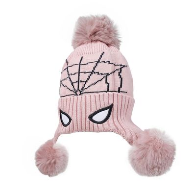 Pink Warm baby cap for winters - Just so cute