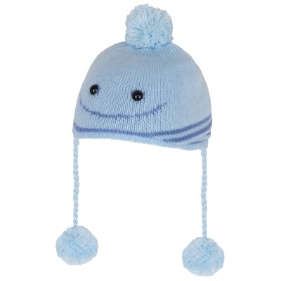 Blue Warm baby cap for winters - Just so cute