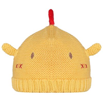 Yellow Warm baby cap for winters - Just so cute