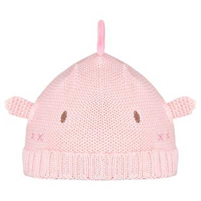 Pink Warm baby cap for winters - Just so cute