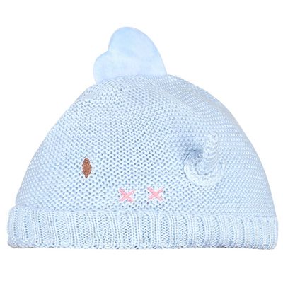Blue Warm baby cap for winters - Just so cute