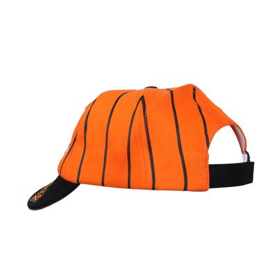 Kids Cap Orange & Black -Just so cute