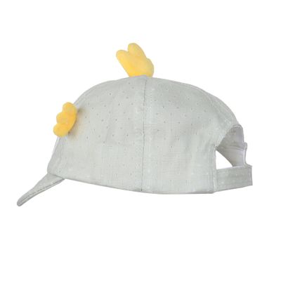 Kids cap Duck design  Grey  - Just so cute