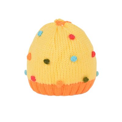 Tiekart kids multi polka dot wollen cap