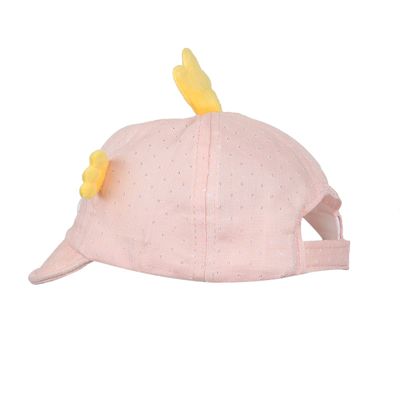 Kids cap Duck design Pink  - Just so cute