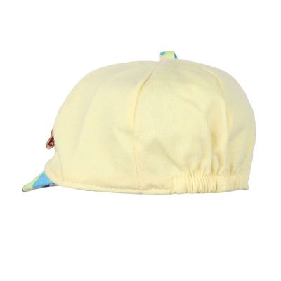 Kids Cap Yellow Teddy Design  - Just so cute