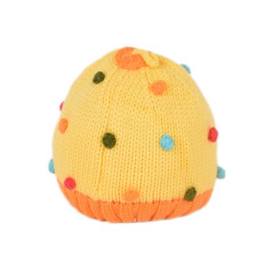 Tiekart kids multi polka dot wollen cap