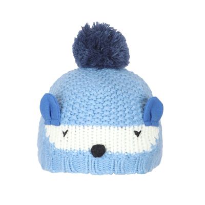 Blue Warm baby cap for winters - Just so cute