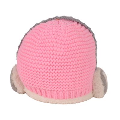 Tiekart kids pink woollen cap