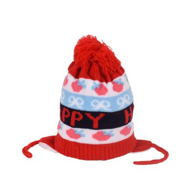 Tiekart kids multi  wollen cap