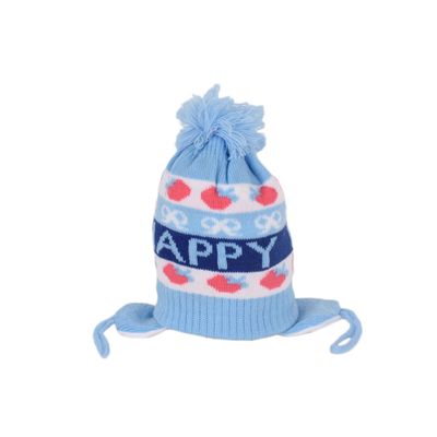 Tiekart kids blue woollen cap