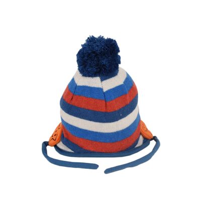 Tiekart kids multi striped wollen cap