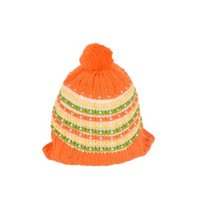 Tiekart kids multi striped wollen cap