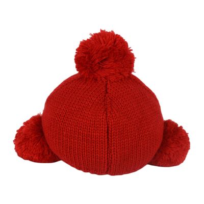 Tiekart kids red woollen cap