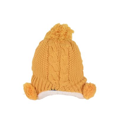 Tiekart kids yellow woollen cap