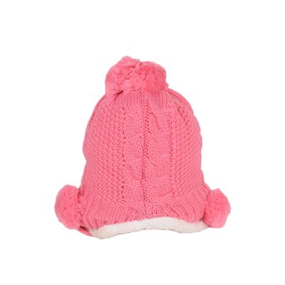 Tiekart kids pink woollen cap