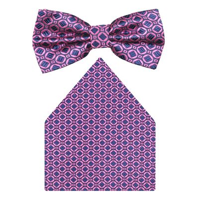 Tiekart cool combos multi bow tie+pocket square