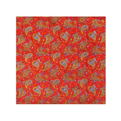 Tiekart cool combos red paisley silk bow tie+pocket square