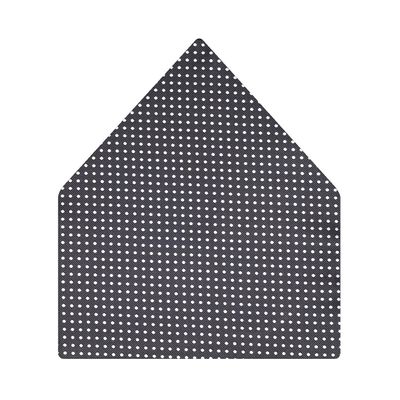 Tiekart cool combos black & white dotted  cravat+pocket square