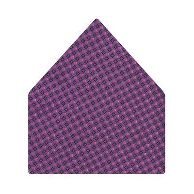 Tiekart cool combos purple cravat+pocket square