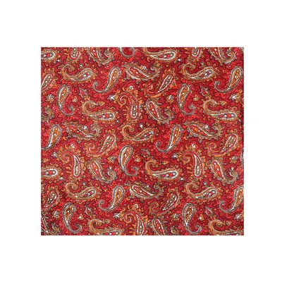 Tiekart cool combos red paisely silk cravat+pocket square