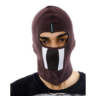 Tiekart men purple bikers mask