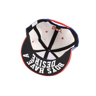 Tiekart men red & blue snapback caps