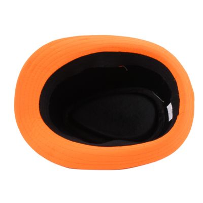 Tiekart men black & orange hat