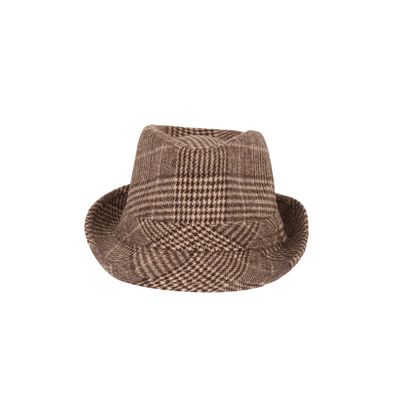 Tiekart men brown woollen hat