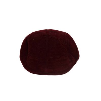 Tiekart men maroon plain solids  winter golf cap