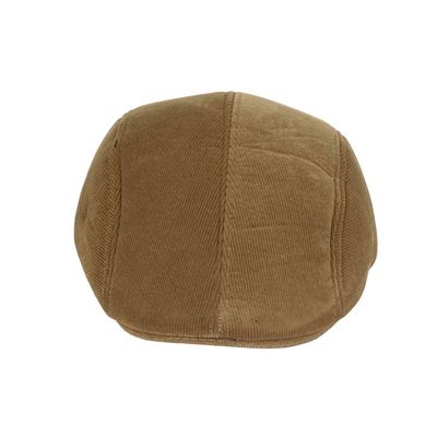 Tiekart men brown plain solids  winter golf cap