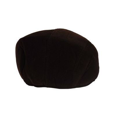 Tiekart men brown plain solids  winter golf cap