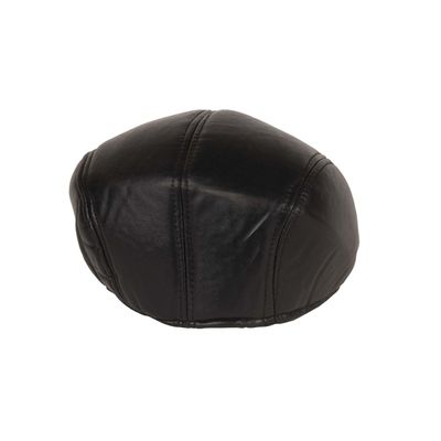 Tiekart men black plain solids  winter golf cap