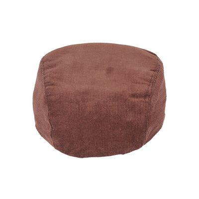 Tiekart men brown corduroy golf cap