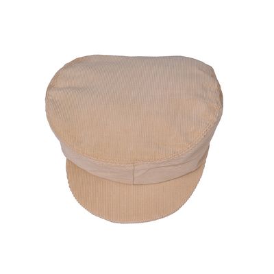 Tiekart men beige corduroy golf cap