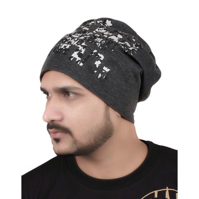 Tiekart men grey beanie winter cap